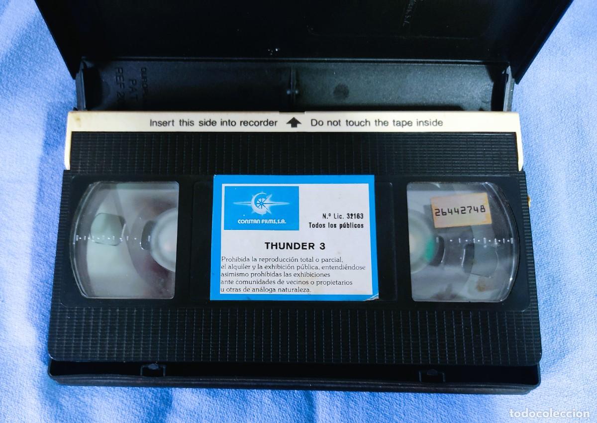 Cine: VIDEO ORIGINAL VHS THUNDER 3 - Foto 4