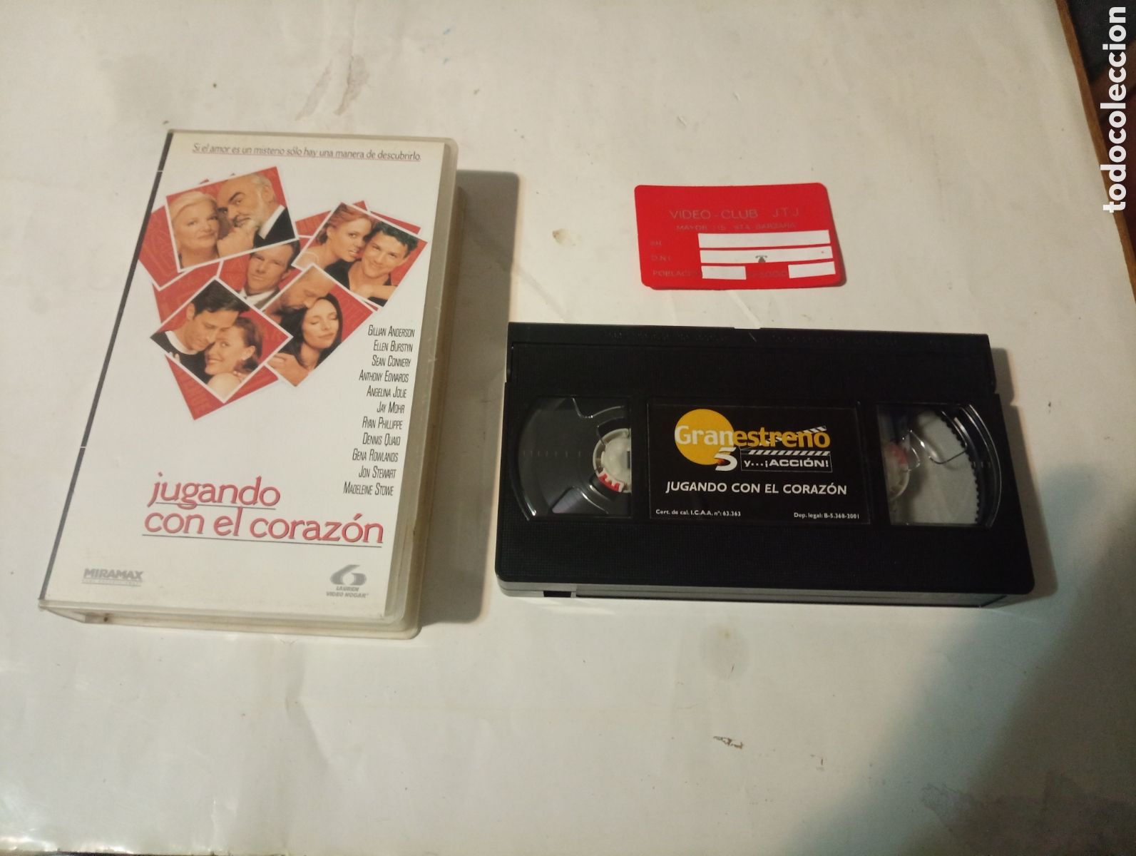 Cinema: VHS JUGANDO CON EL CORAZON