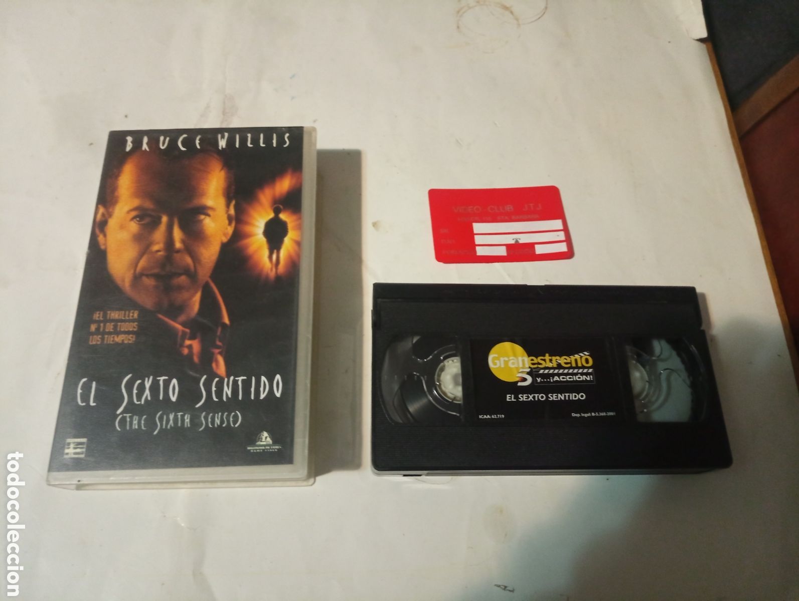 Cine: VHS el sexto sentido - Foto 1