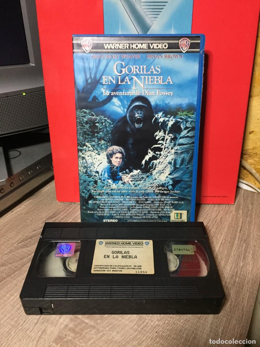 Cine: Vhs Gorilas en la niebla - Michael Apted - Foto 1