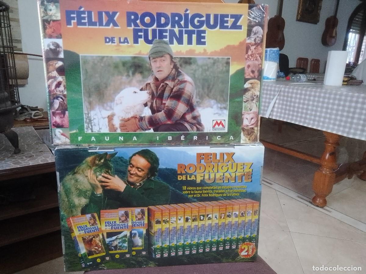 Cine: Felix Rodr&iacute;guez de la fuente fauna ib&eacute;rica 1 y segunda parte , vhs sin estrenar nuevas las 2 &uacute;nicas