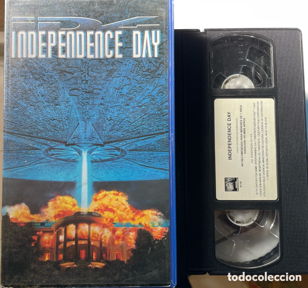 Cine: Independence Day (VHS) - Foto 1