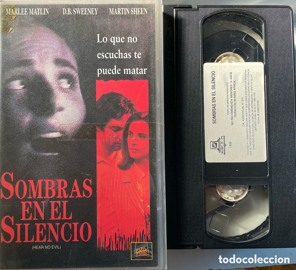 Cinema: Sombras en el silencio (VHS)