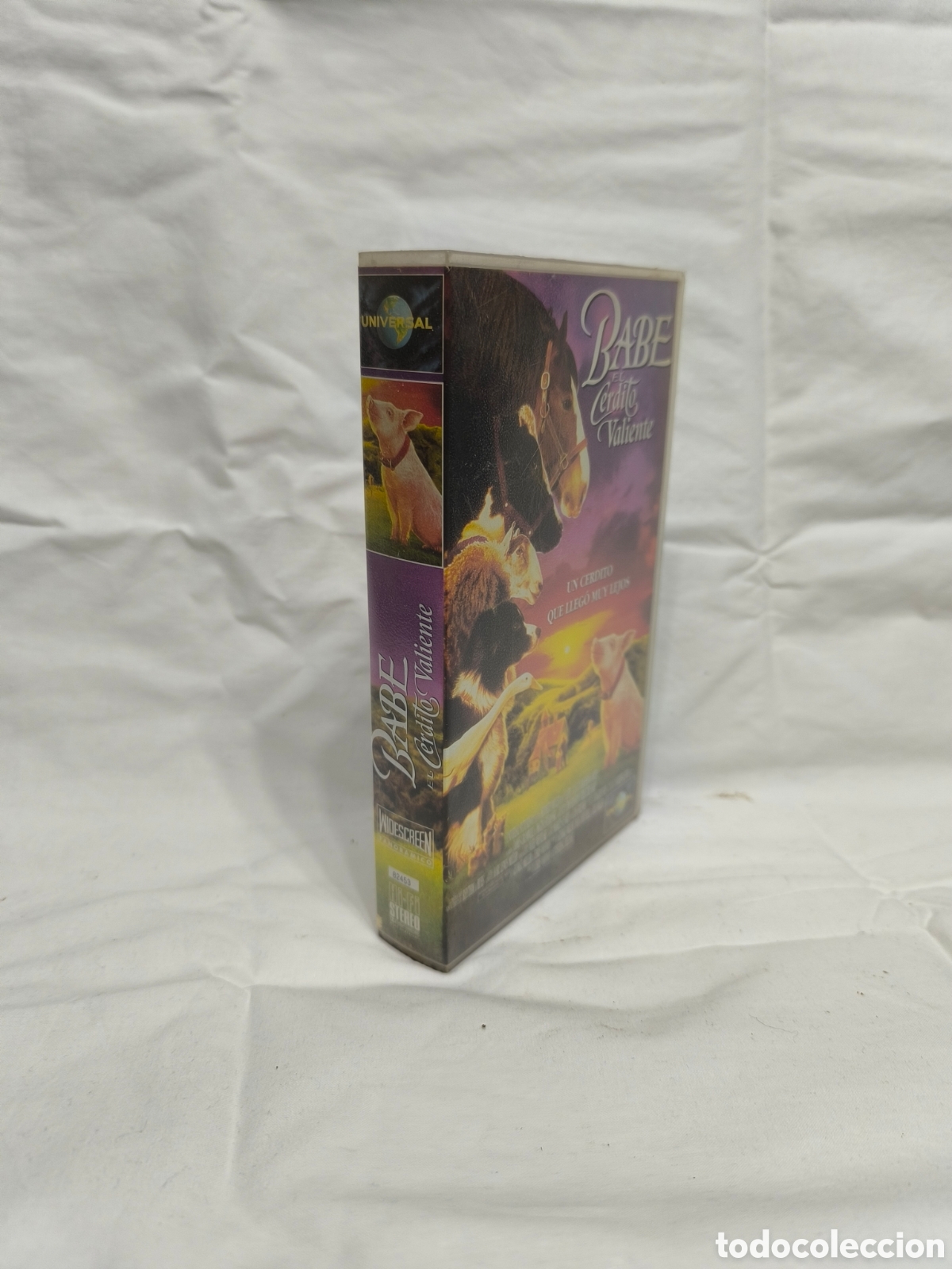 Cine: Babe el cerdito valiente VHS - Foto 2