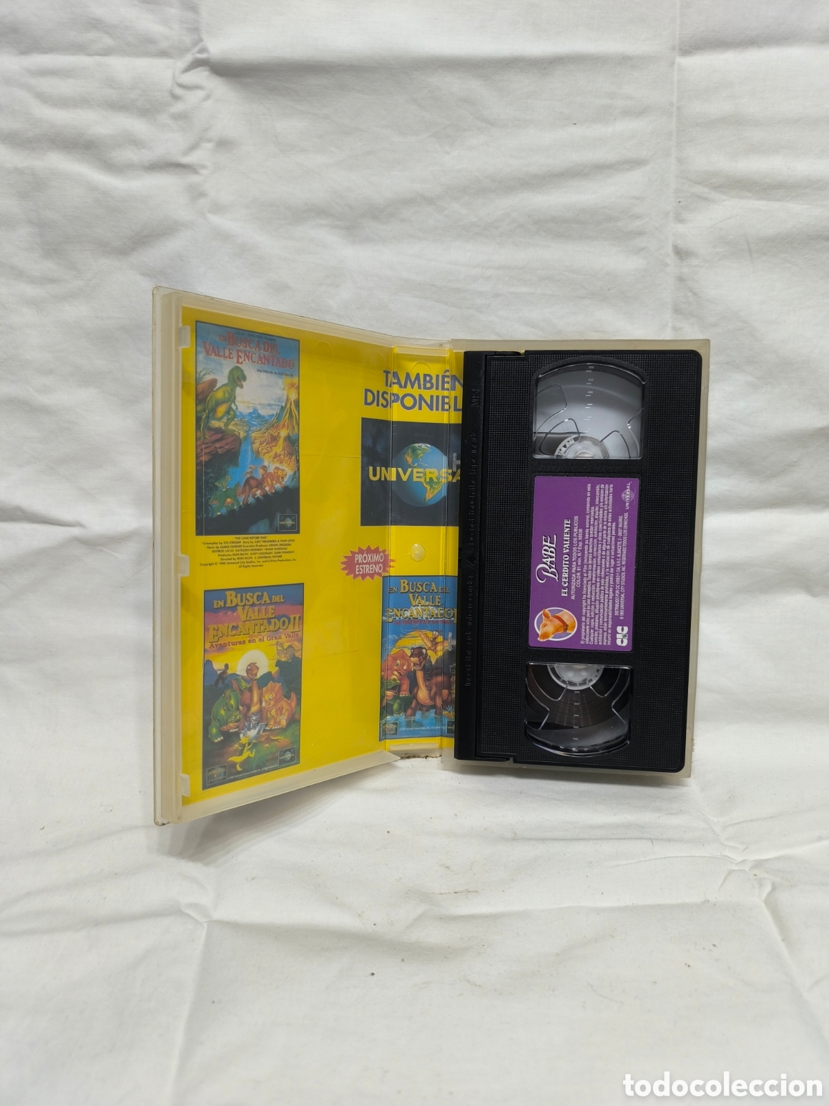 Cine: Babe el cerdito valiente VHS - Foto 4