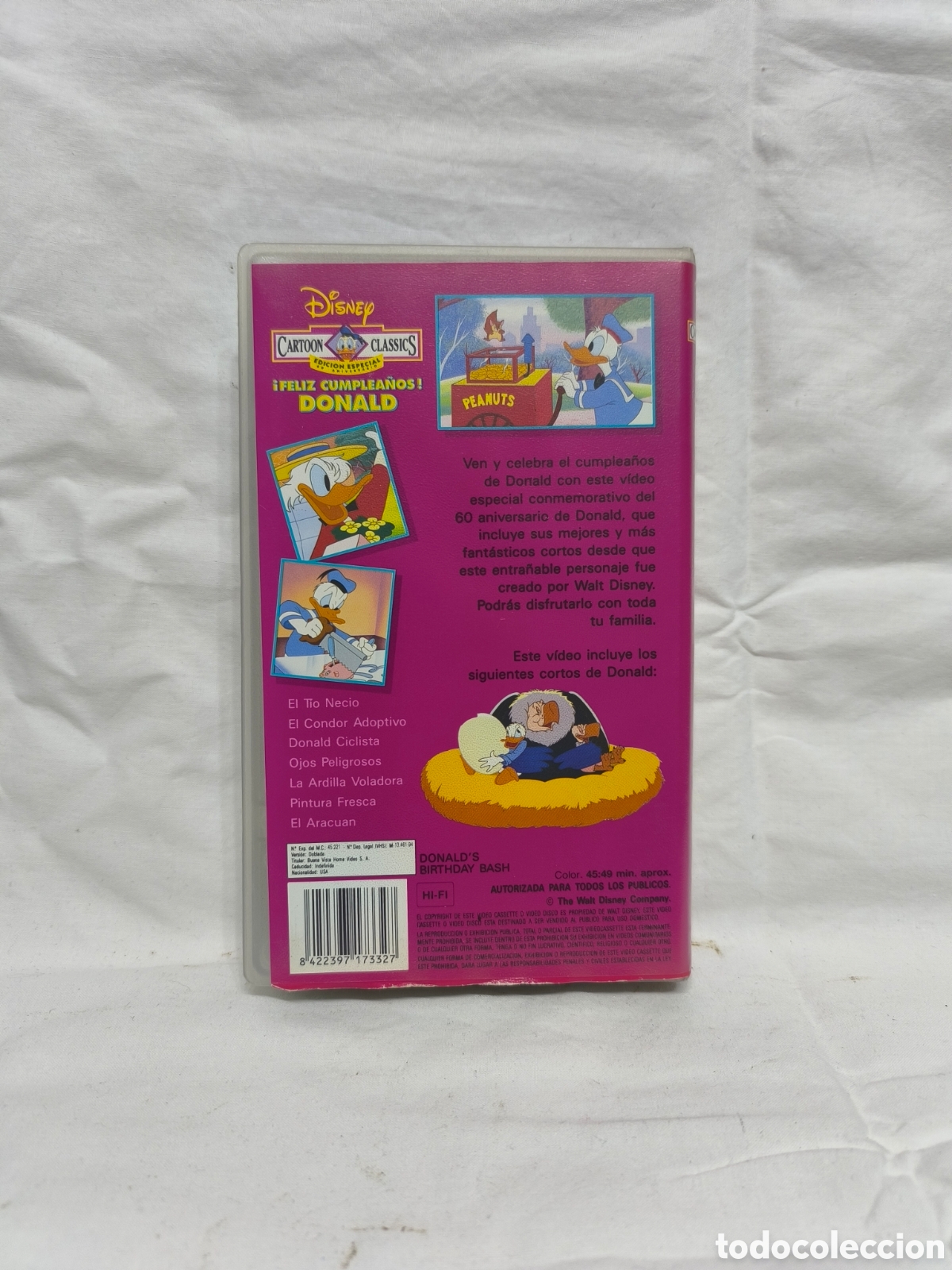 Cine: &iexcl;Feliz cumplea&ntilde;os! Donald VHS - Foto 3