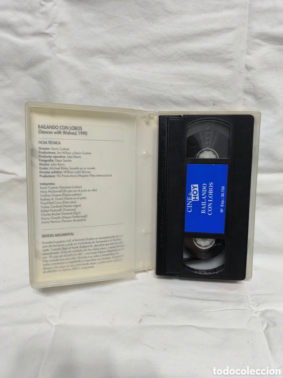 Cine: Bailando con lobos VHS - Foto 4