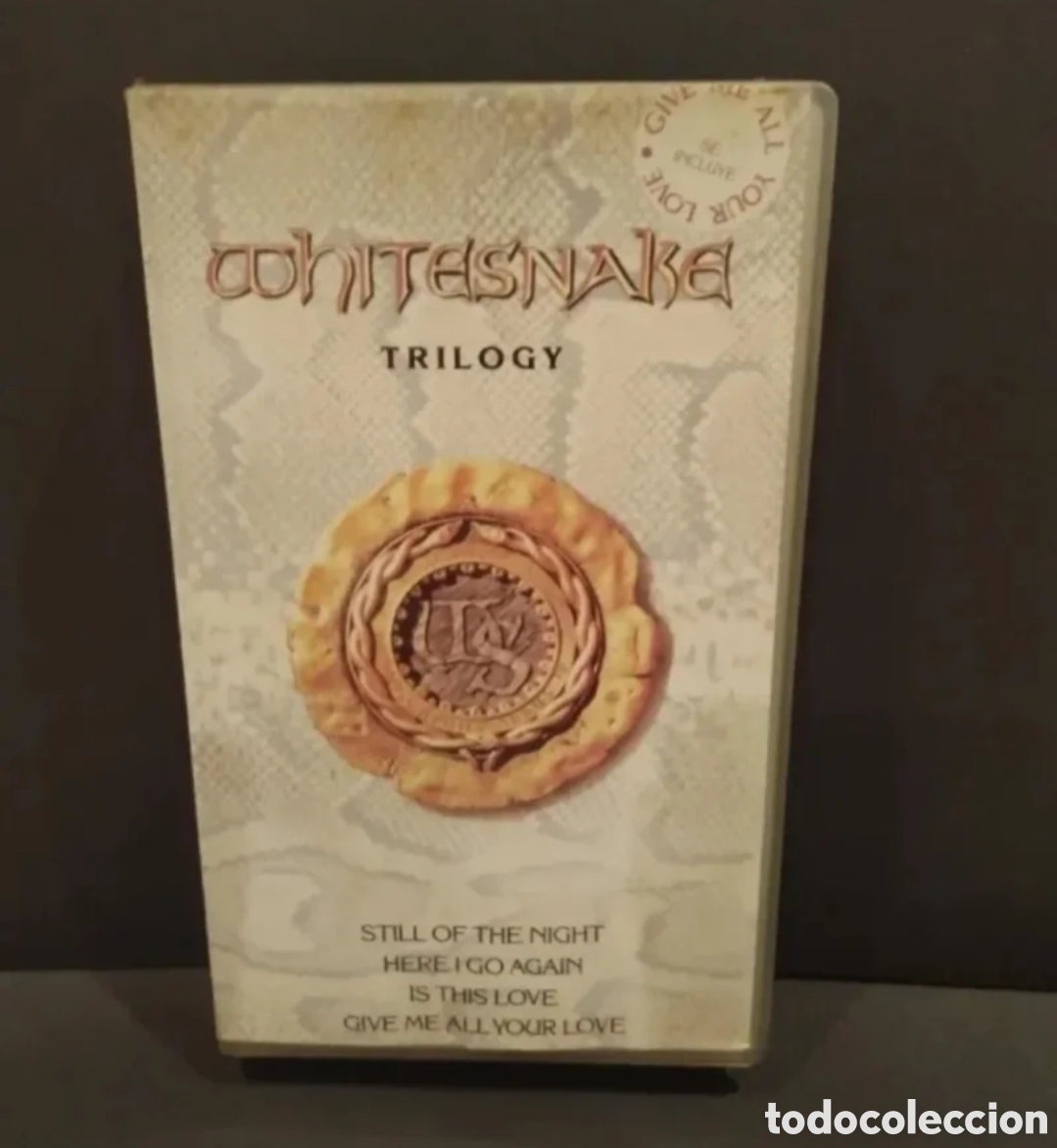 Cine: Whitesnake&nbsp;&ndash;&nbsp;Trilogy Vhs - Foto 1