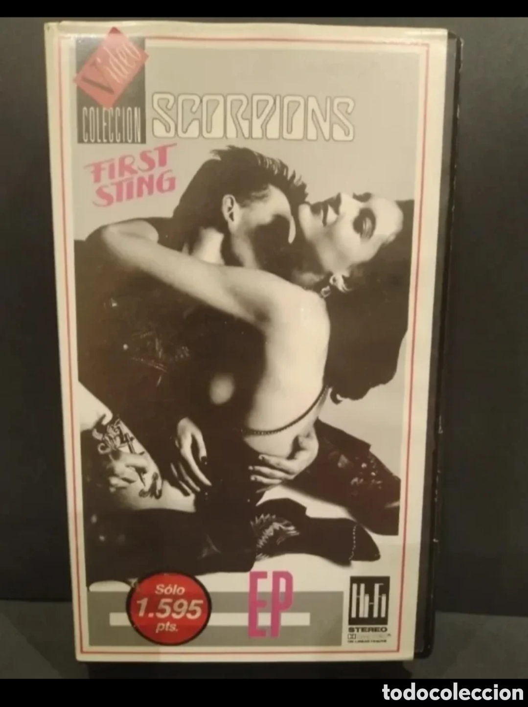 Cine: Scorpions&nbsp;&ndash;&nbsp;First Sting Vhs - Foto 1