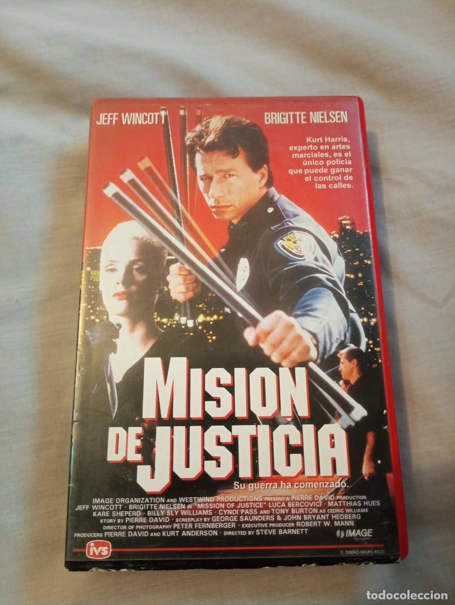 Cine: Misi&oacute;n de justicia vhs - Foto 1