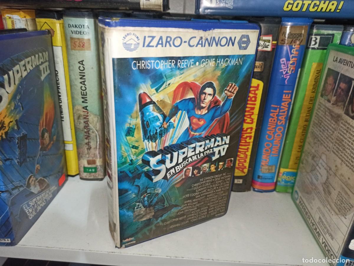 Cine: SUPERMAN 4 VHS ORIGINAL - Foto 1
