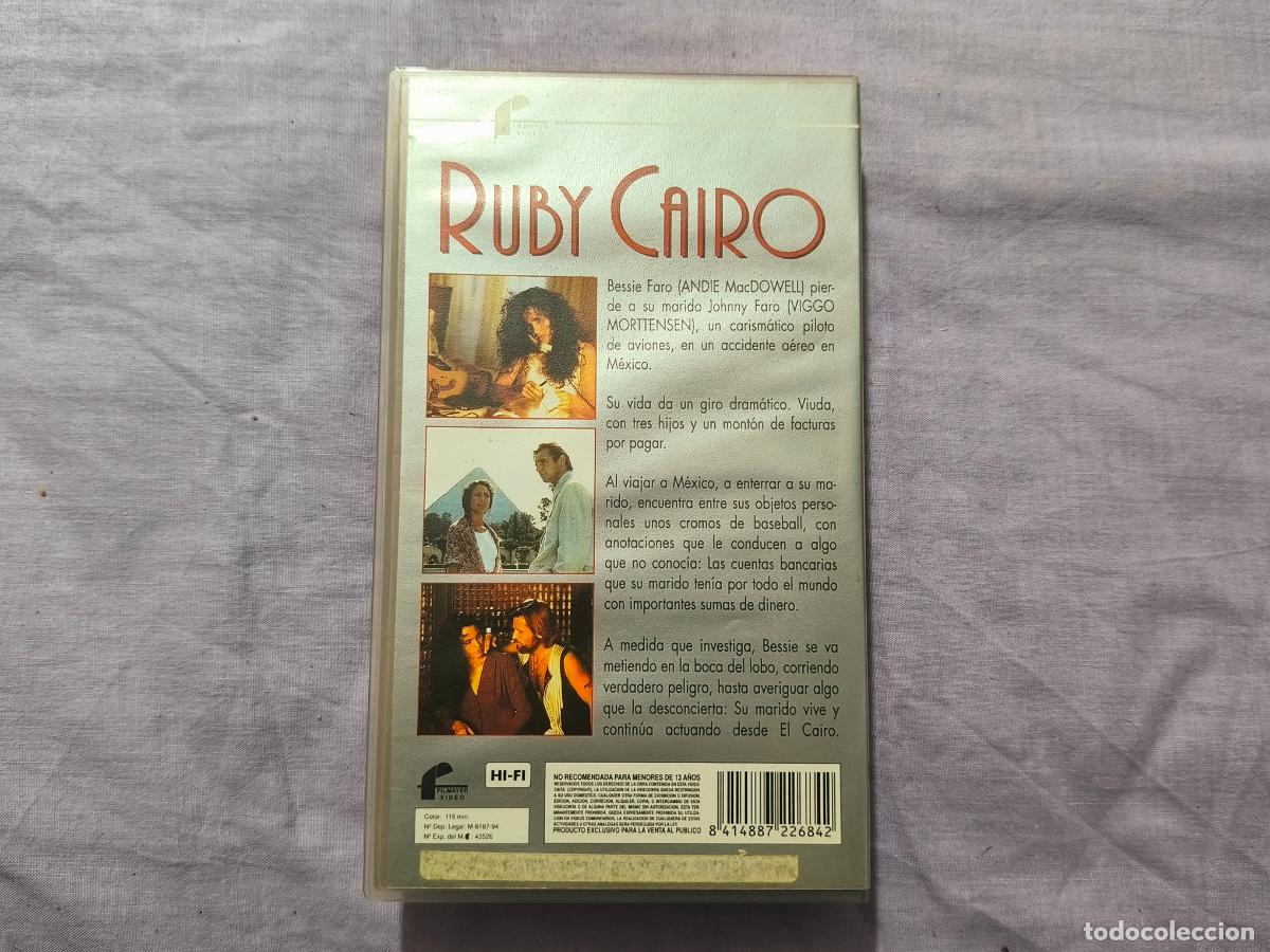 Cine: PELICULA VHS RUBY CAIRO A&Ntilde;O 1994 - Foto 4