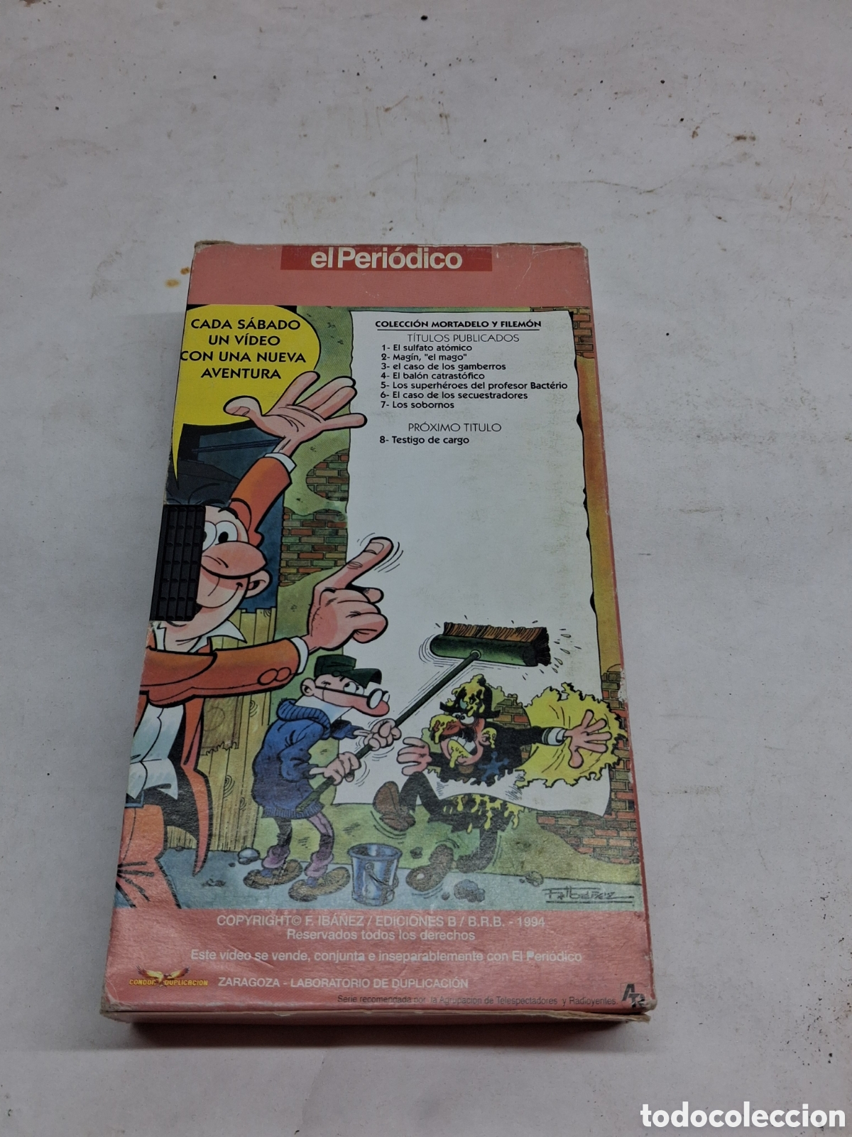 Cine: 2 de Mortadelo y Filemon VHS - Foto 3