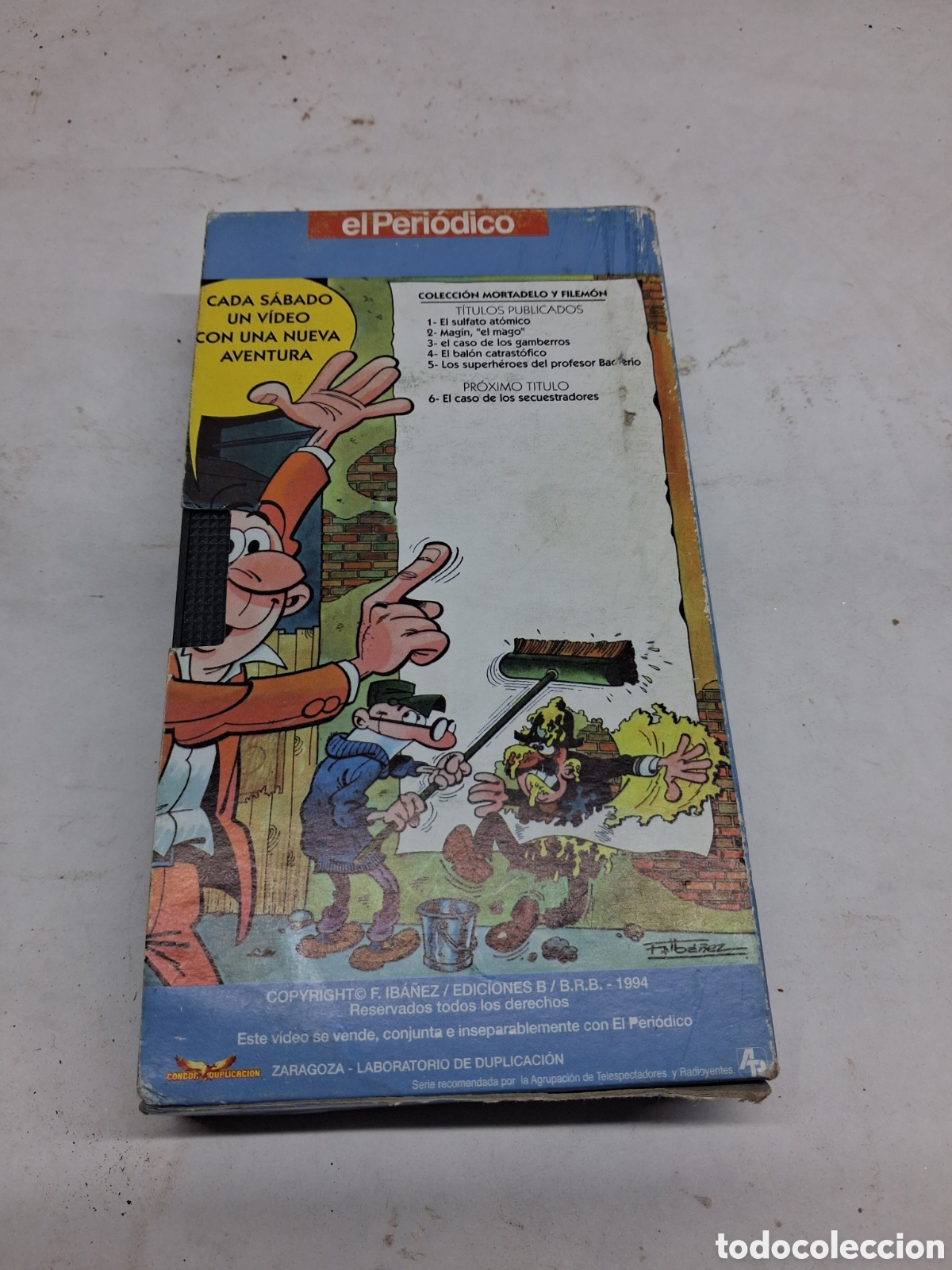 Cine: 2 de Mortadelo y Filemon VHS - Foto 5