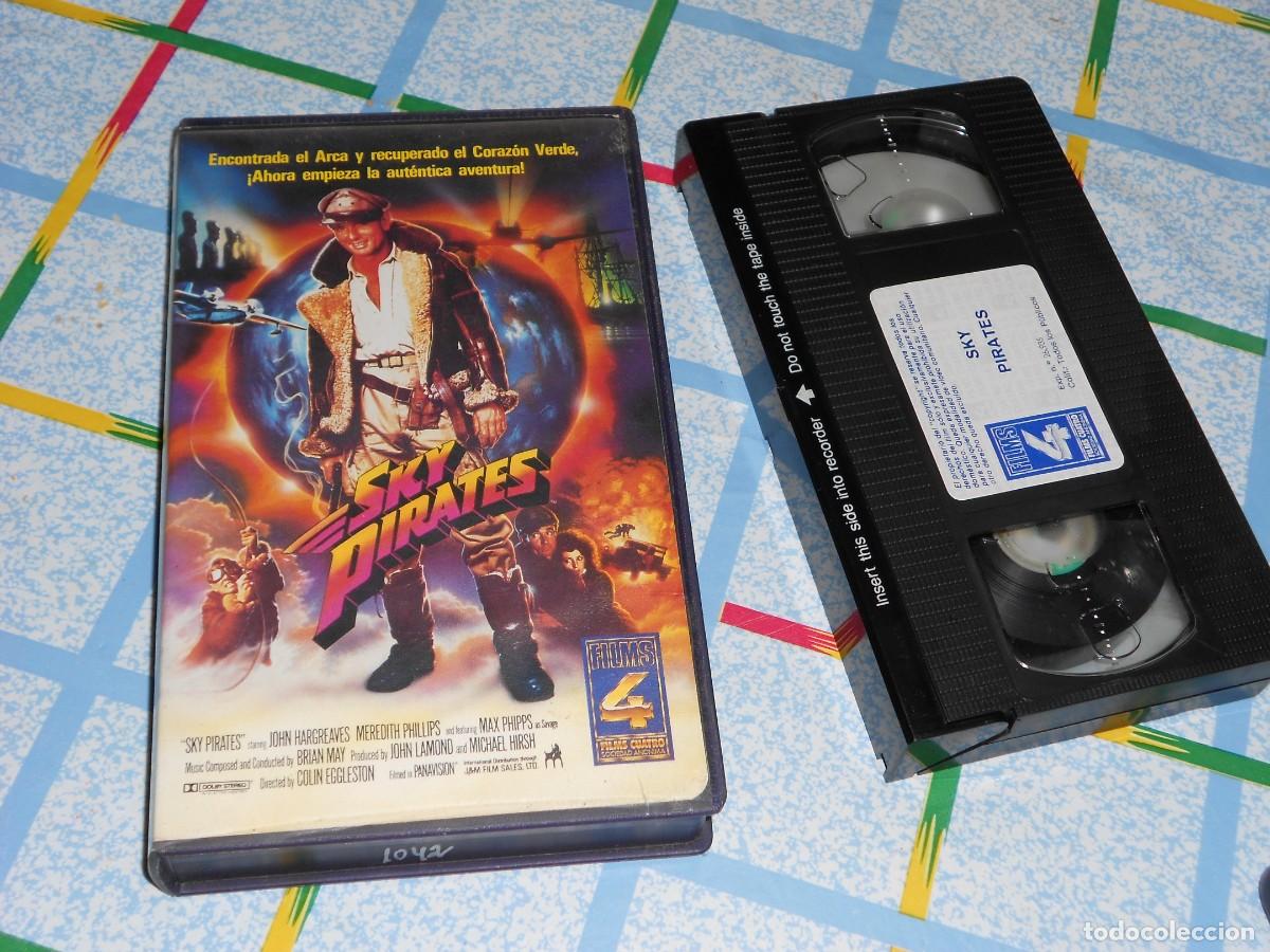 Cine: Sky pirates. Pel&iacute;cula en v&iacute;deo VHS - Foto 1
