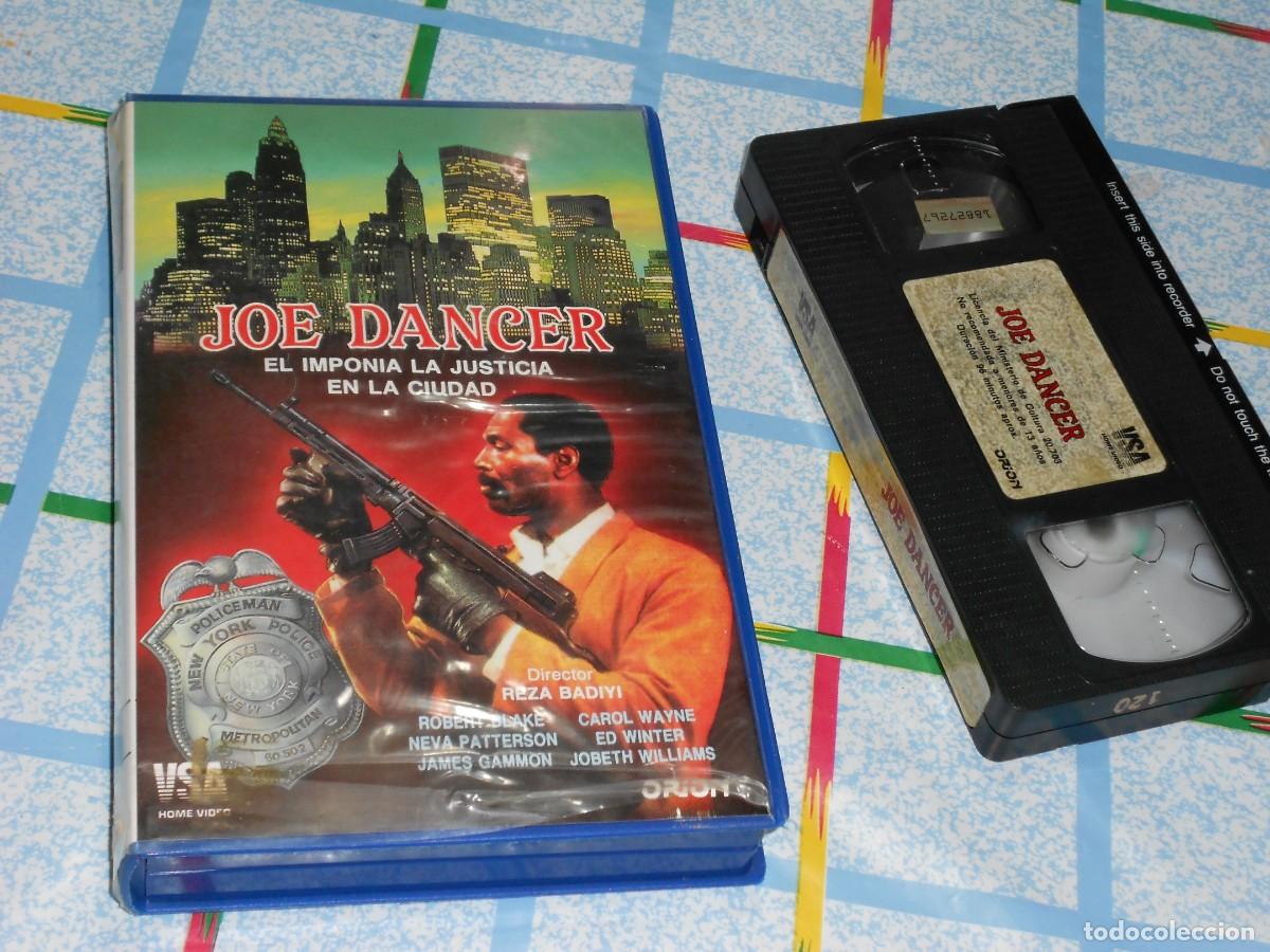 Cine: Joe dancer, la p&iacute;ldora negra. Pel&iacute;cula en v&iacute;deo VHS