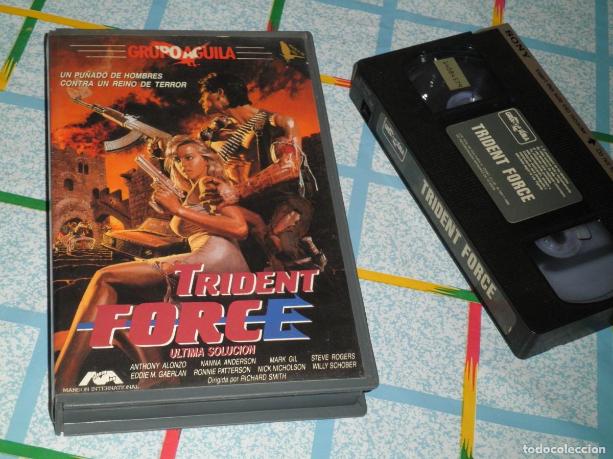 Cine: Trident force. Pel&iacute;cula en v&iacute;deo VHS - Foto 1