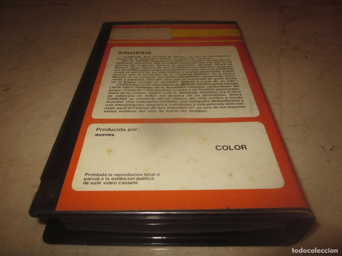 Cine: GAMIANI VHS - MEPIMA DEL VIDEO - Foto 2