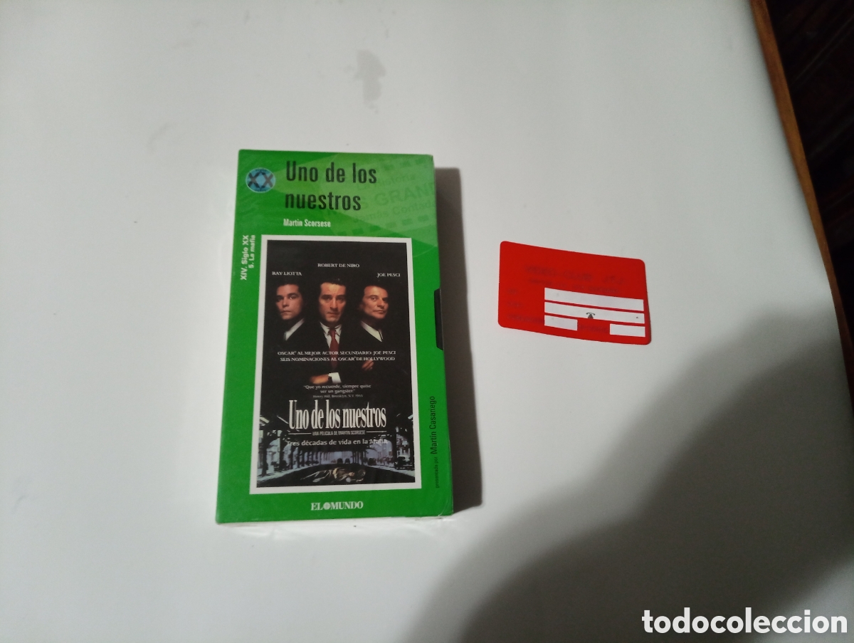 Cine: VHS uno de los nuestros precintada - Foto 1