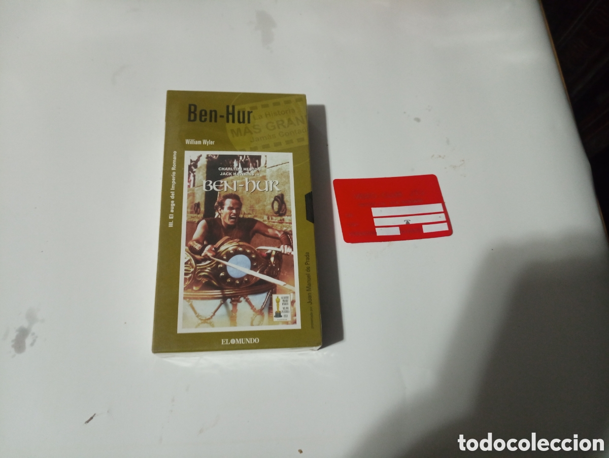Cine: VHS Ben hur precintada - Foto 1
