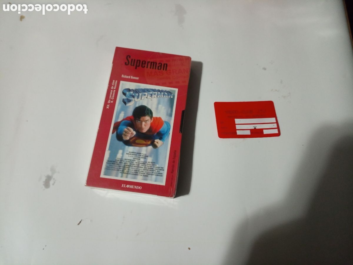 Cine: VHS Superman precintada - Foto 1