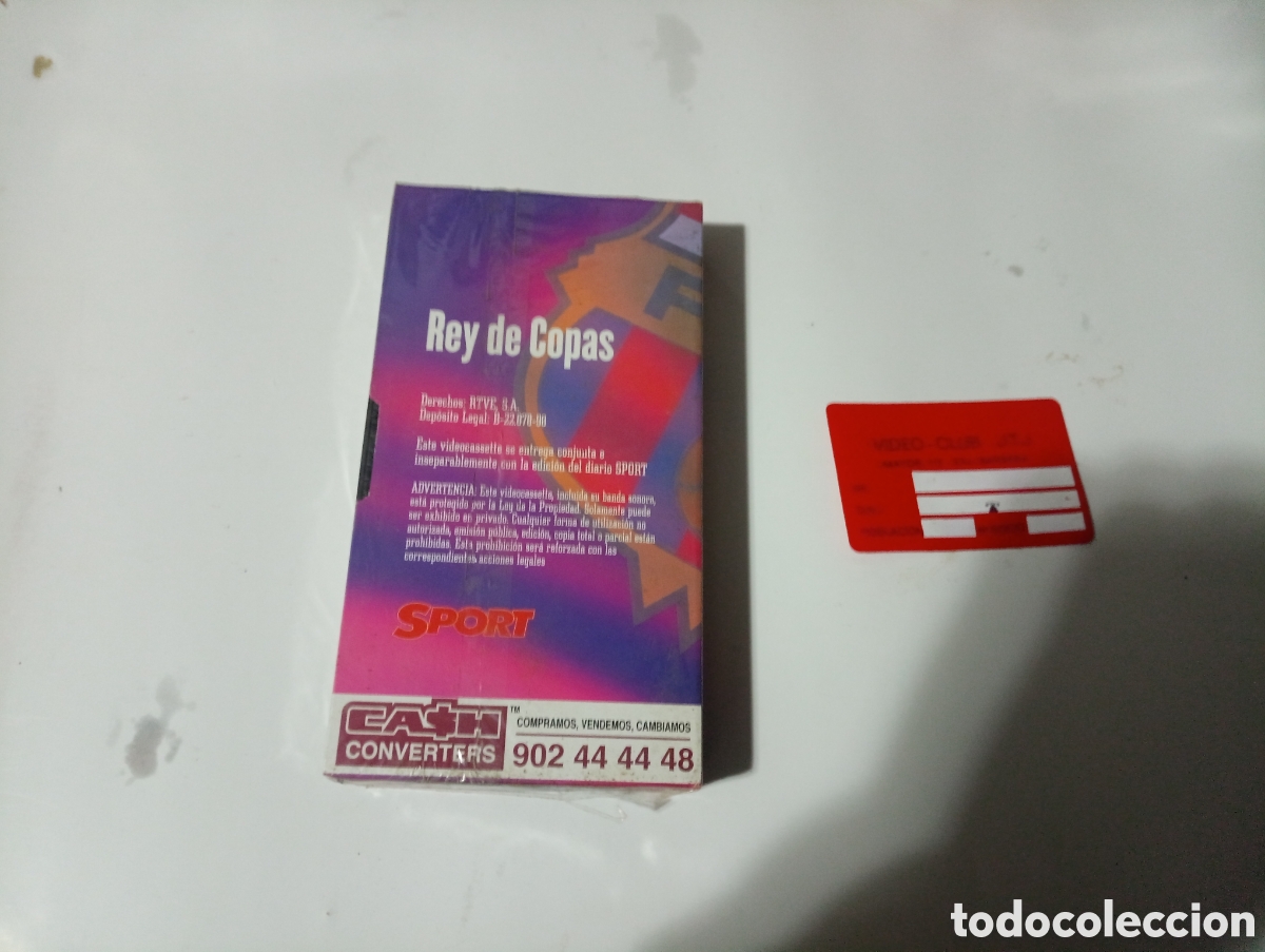 Cine: VHS rey de copas precintada - Foto 2