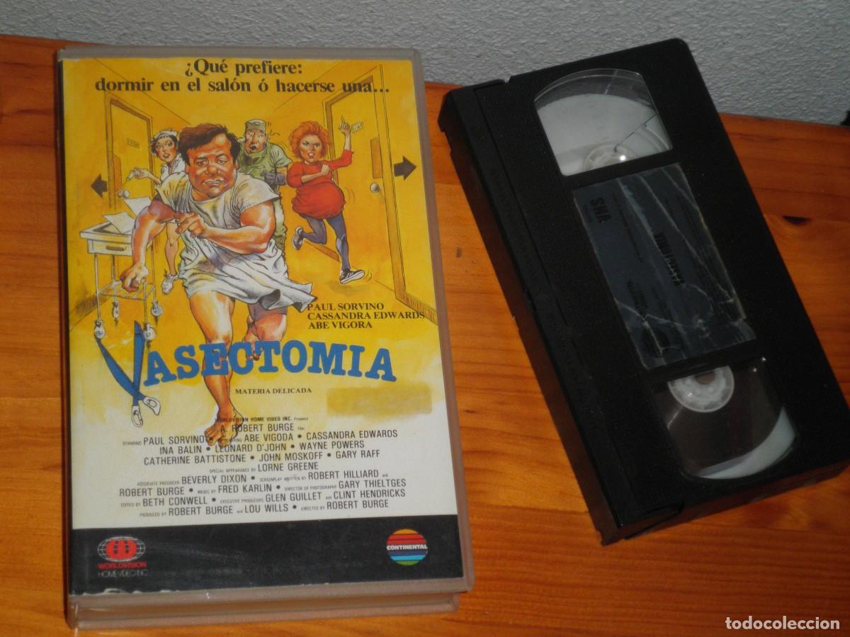 Cine: Vasectom&iacute;a. Pelicula en video VHS - Foto 1
