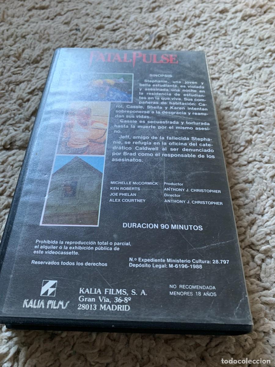 Cine: VHS TERROR. FATAL PULSE. - Foto 3