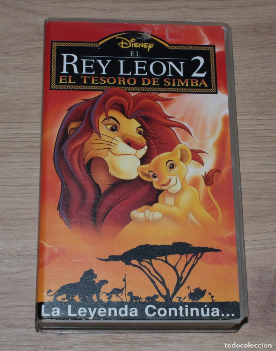 Cine: VHS El Rey le&oacute;n 2 El tesoro de Simba - Foto 1