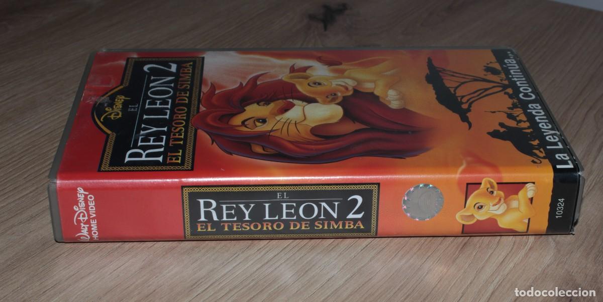 Cine: VHS El Rey le&oacute;n 2 El tesoro de Simba - Foto 3