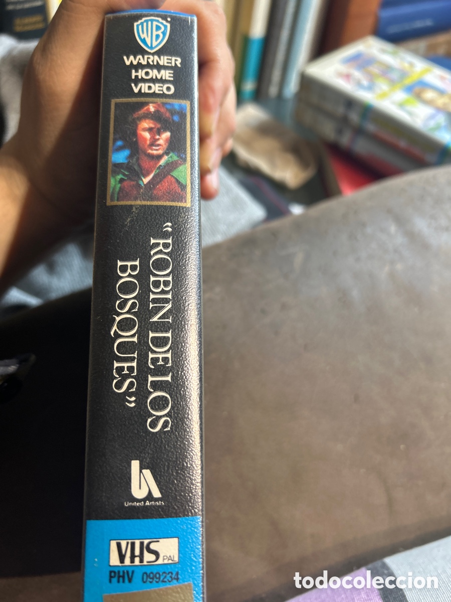 Cine: Robin de los bosques. Vhs. Edici&oacute;n 1986 - Foto 2