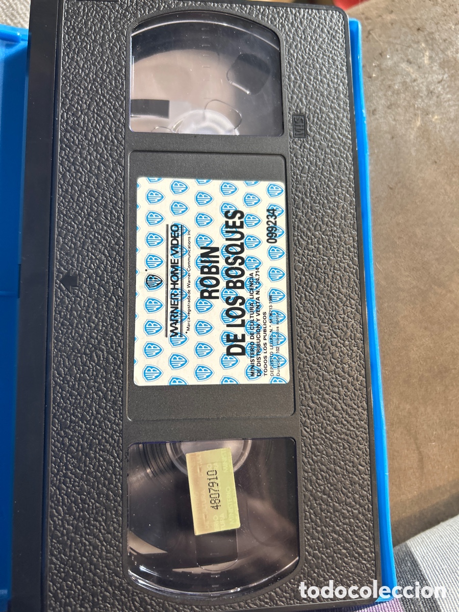 Cine: Robin de los bosques. Vhs. Edici&oacute;n 1986 - Foto 4