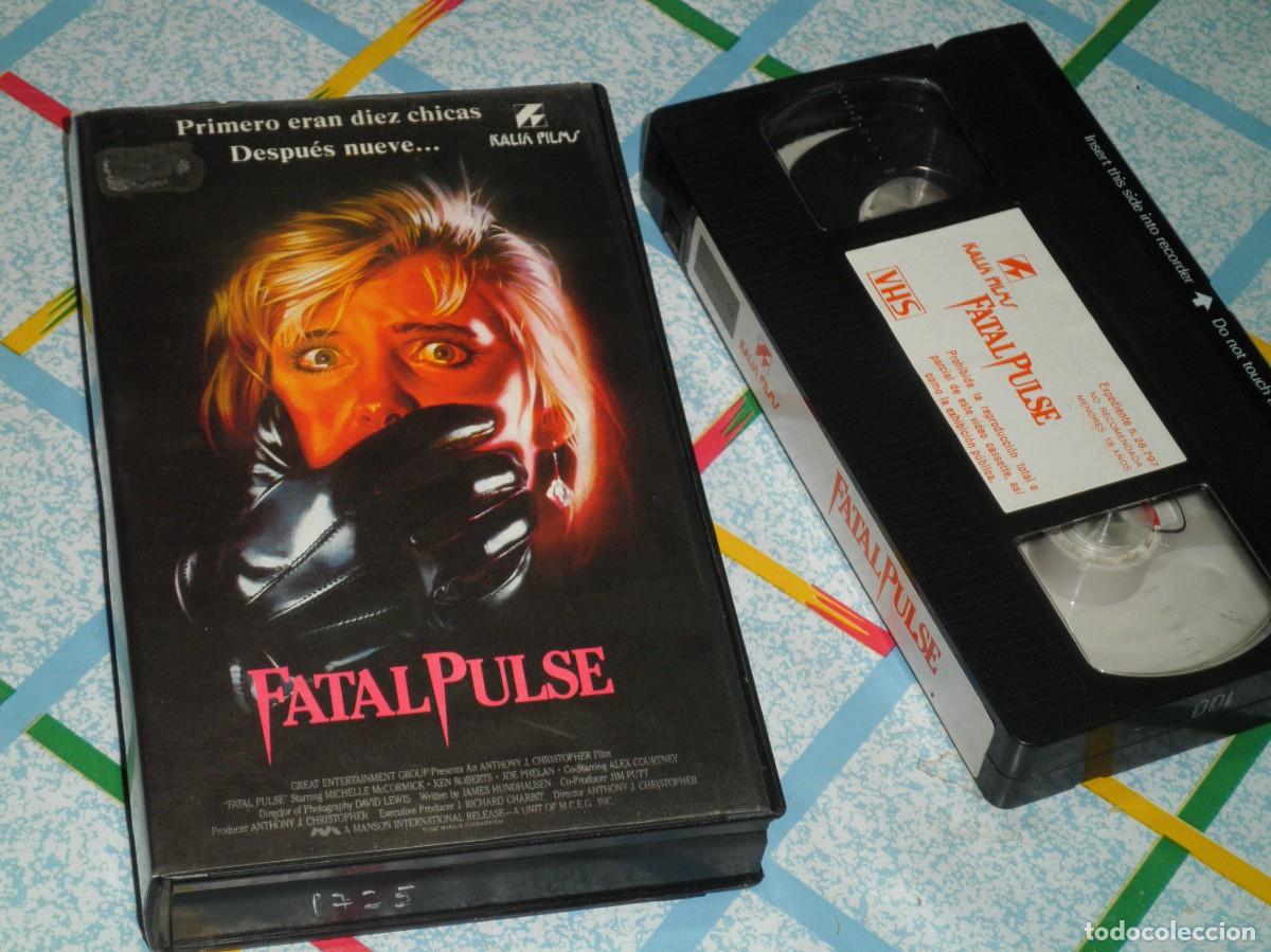 Cine: Fatal pulse. Pelicula en video VHS - Foto 1