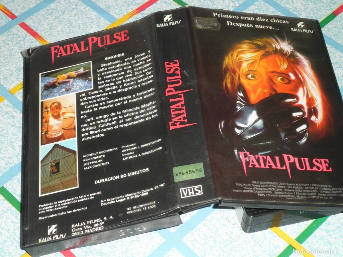 Cine: Fatal pulse. Pelicula en video VHS - Foto 2
