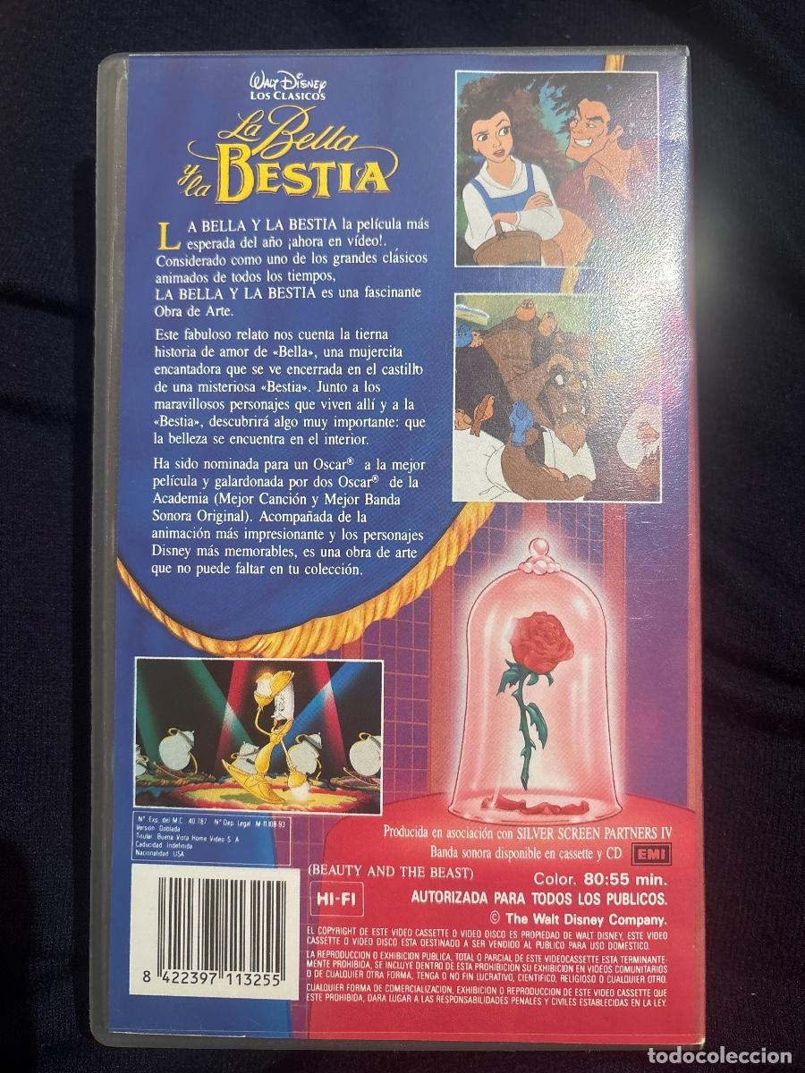Cine: Vhs de la Bella y la bestia - Foto 2