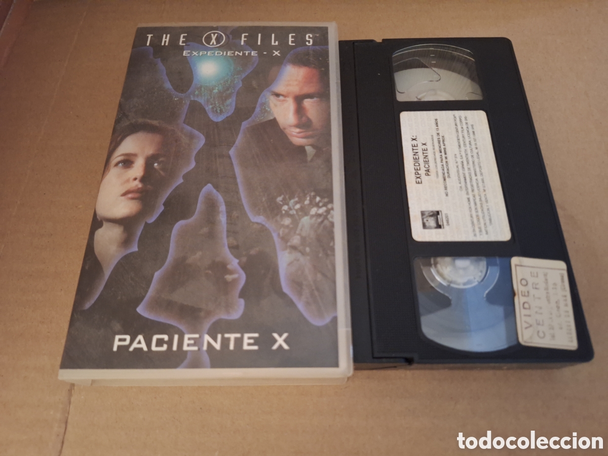 Cine: Expediente X Paciente X VHS Ciencia Ficci&oacute;n