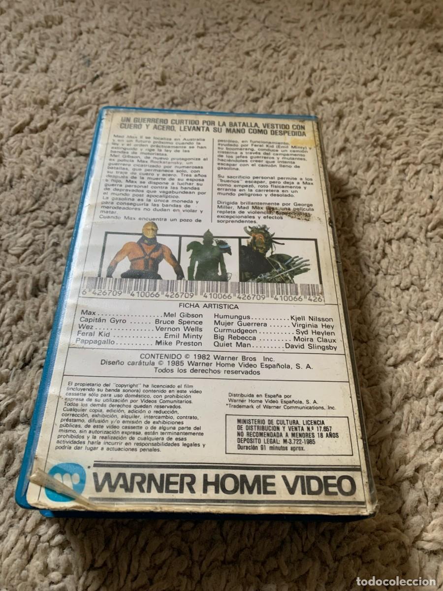 Cine: VHS. MAD MAX II. JOYA - Foto 2