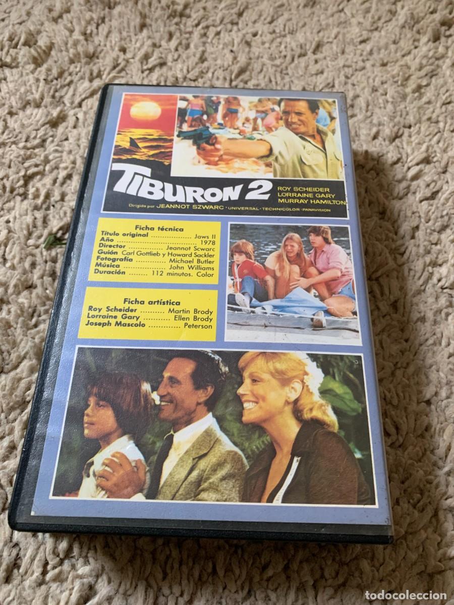 Cine: VHS TERROR. TIBURON 2. JAWS 2. - Foto 2