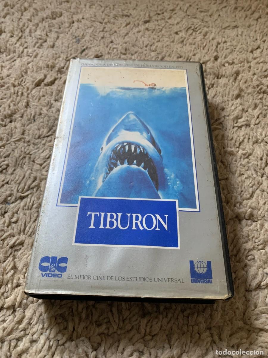 Cine: VHS TERROR. TIBURON. JOYA - Foto 1