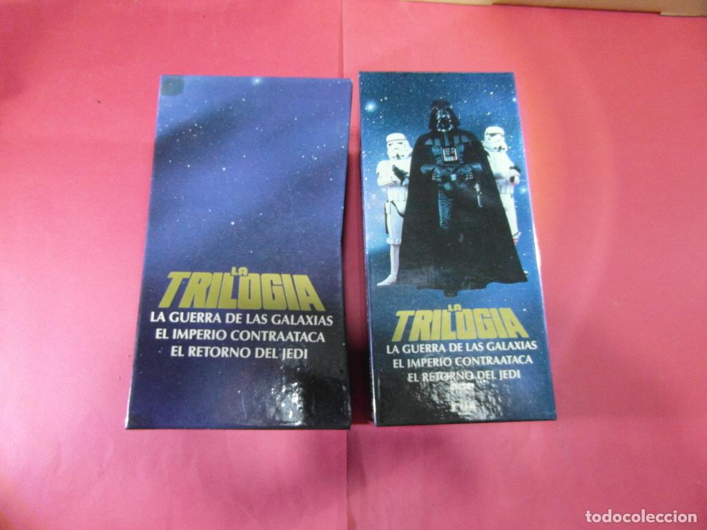 Cine: CINTA DE VIDEO VHS - 3 LA TRILOGIA LA GUERRA DE LAS GALAXIAS EL IMPERIO CONTRATACA EL RETORNO JEDI -
