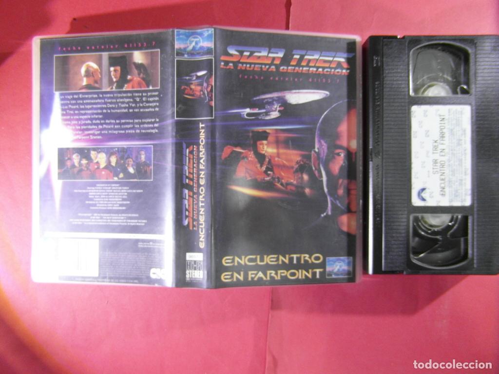 Cine: CINTA DE VIDEO VHS - STAR TREK ENCUENTRO EN FARPOINT