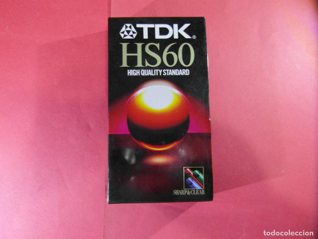 Cine: CINTA DE VIDEO VHS - LOTE 1 CINTAS NUEVAS SIN DESPRECINTAR TDK HS60