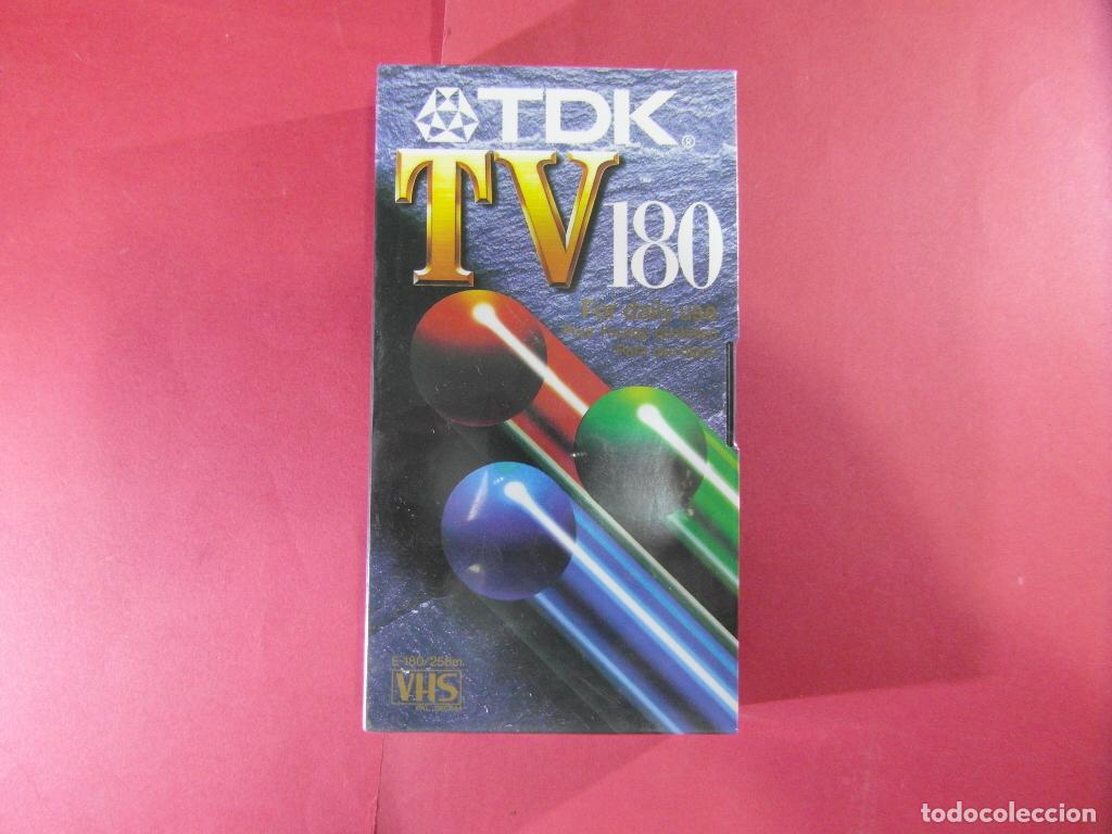 Cine: CINTA DE VIDEO VHS - LOTE 1 CINTAS NUEVAS SIN DESPRECINTAR TDK TV180
