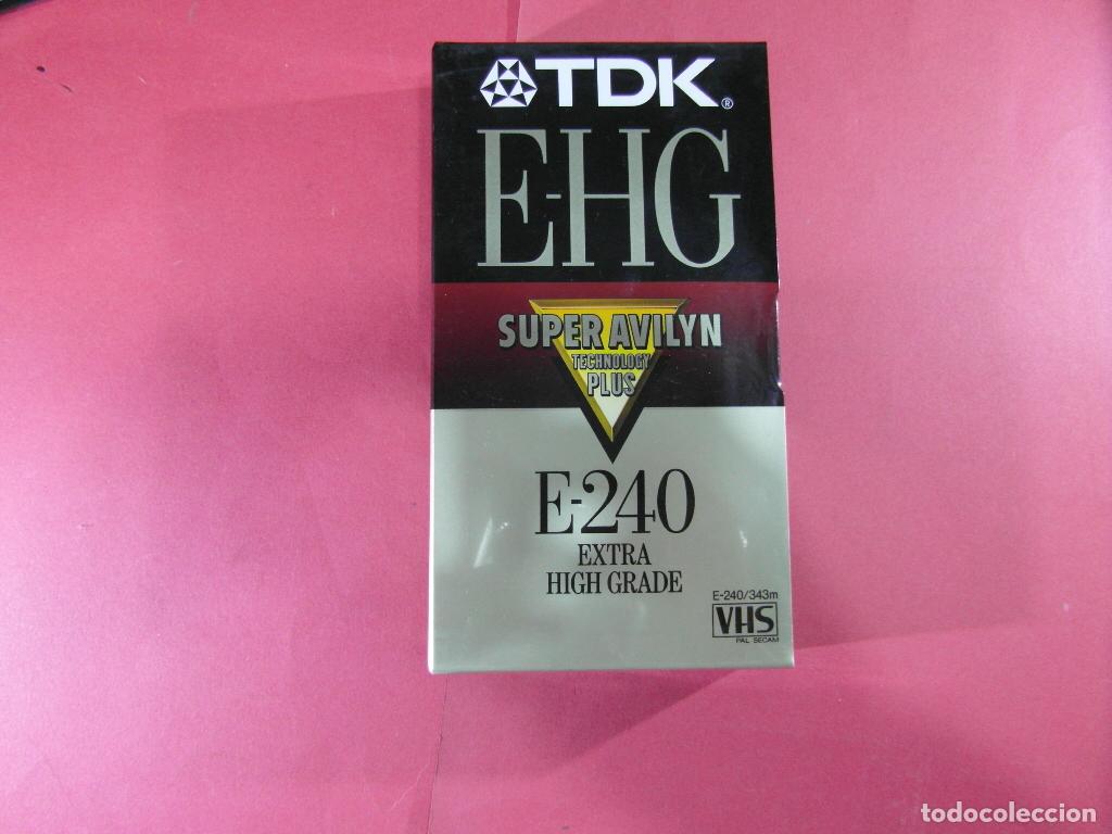 Cine: CINTA DE VIDEO VHS - LOTE 1 CINTAS NUEVAS SIN DESPRECINTAR TDK E-240
