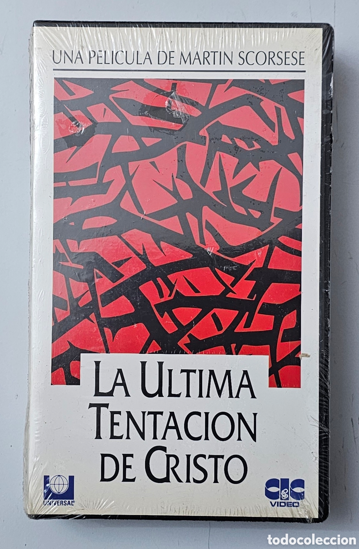 Cine: VHS LA ULTIMA TENTACION DE CRISTO de Mart&iacute;n Scorsese 1&deg; EDICION Y PRECINTADA