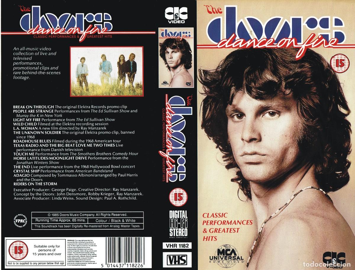 Cine: VHS - THE DOORS Dance on Fire - Foto 1