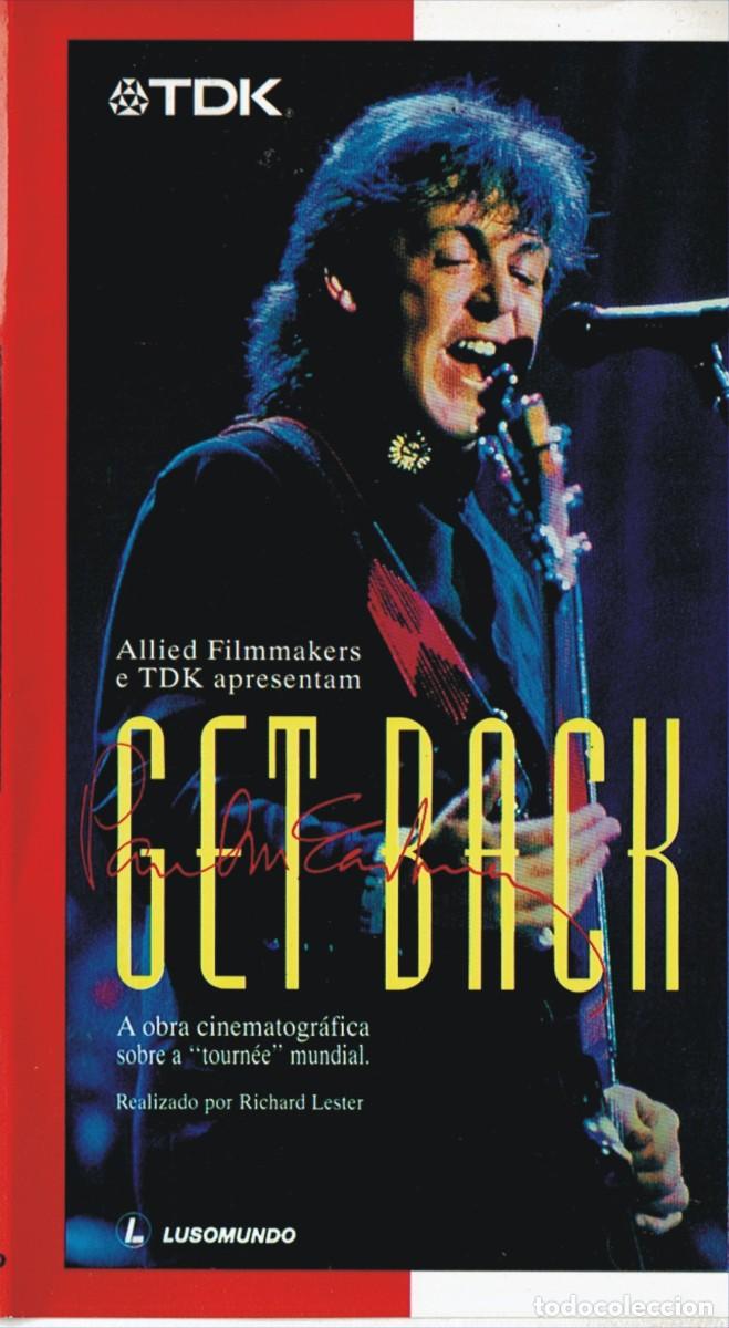 Cine: Paul McCartney &ndash; Get Back VHS - Foto 1