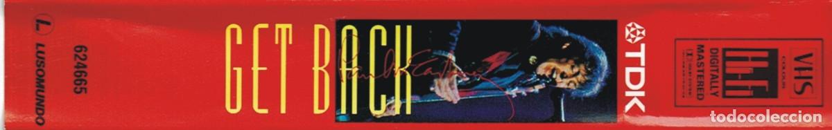 Cine: Paul McCartney &ndash; Get Back VHS - Foto 3