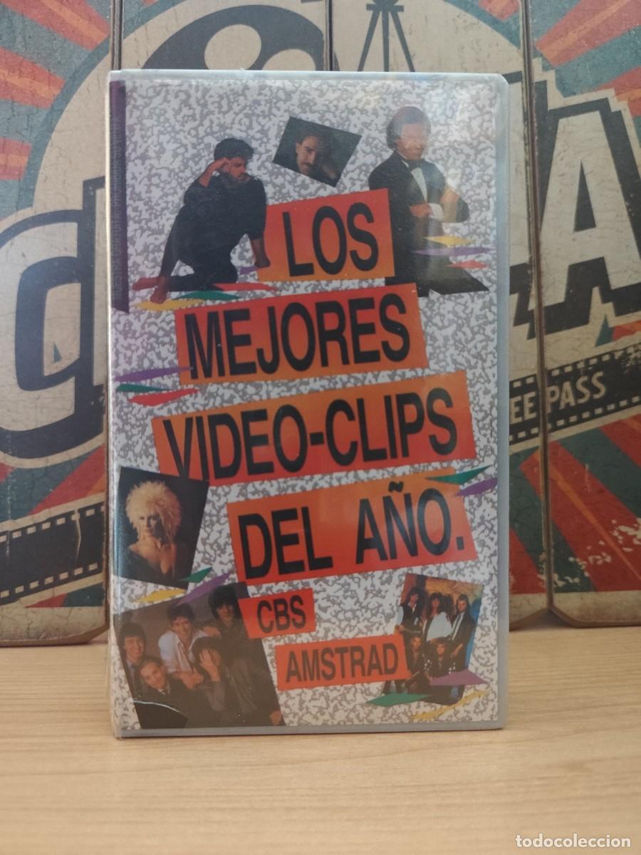 Cine: LN VHS CP &rdquo;Precintada&rdquo; Los mejores video-clips del a&ntilde;o / CBS, Amstrad