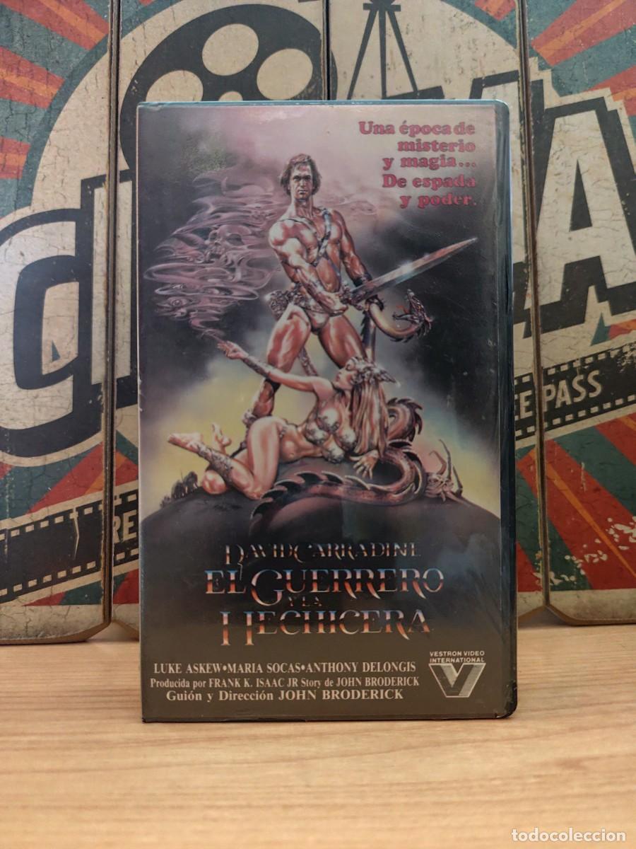 Cin&eacute;ma: LN VHS CP &rdquo;Precintada&rdquo; El guerrero y la hechicera - David Carradine, Mar&iacute;a Socas